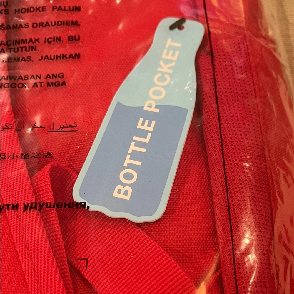 Converse Red Go 2 Unisex Backpack/NWT - Picture 12 of 13